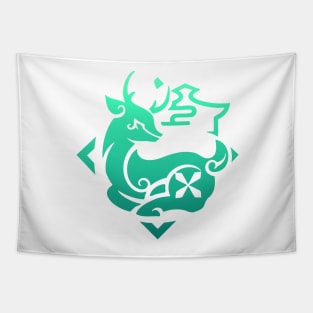 Genshin Impact Heizou Emblem Tapestry