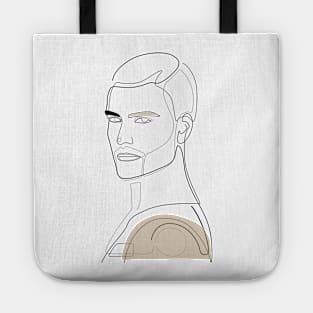 Handsome In Beige Tote