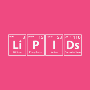 Lipids Elements Spelling T-Shirt