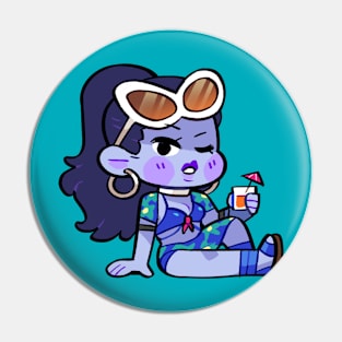 Beach Widowmaker Pin