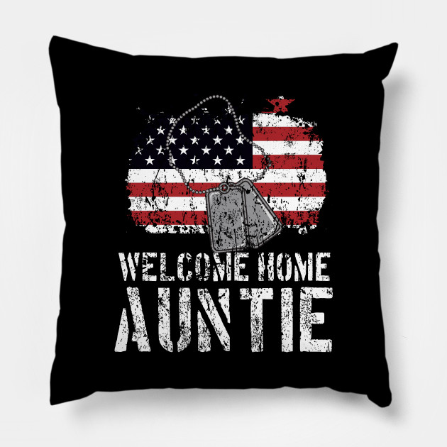 Welcome Home Auntie Military Matching Quote Gift Idea