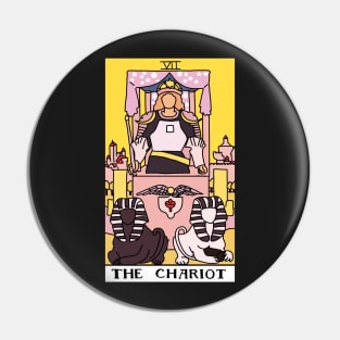 The Chariot Tarot Card Pin