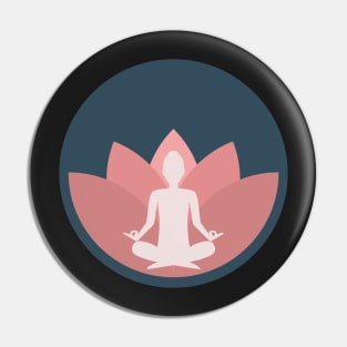 Yoga is on my mind Pin