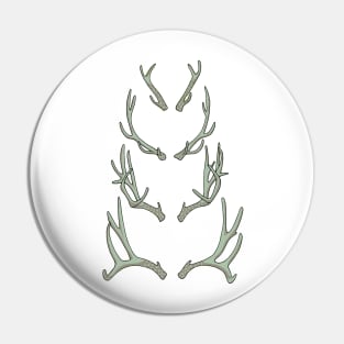 Antlers Pin