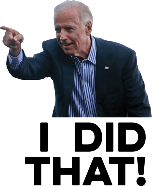 I did That Funny Biden Kids T-Shirt by luikwiatkowska