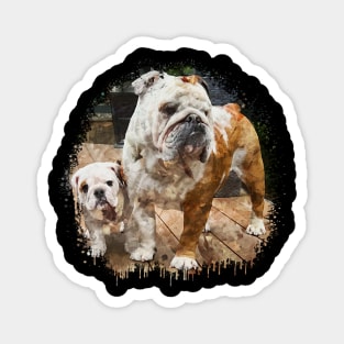 Bulldog Family Magnet