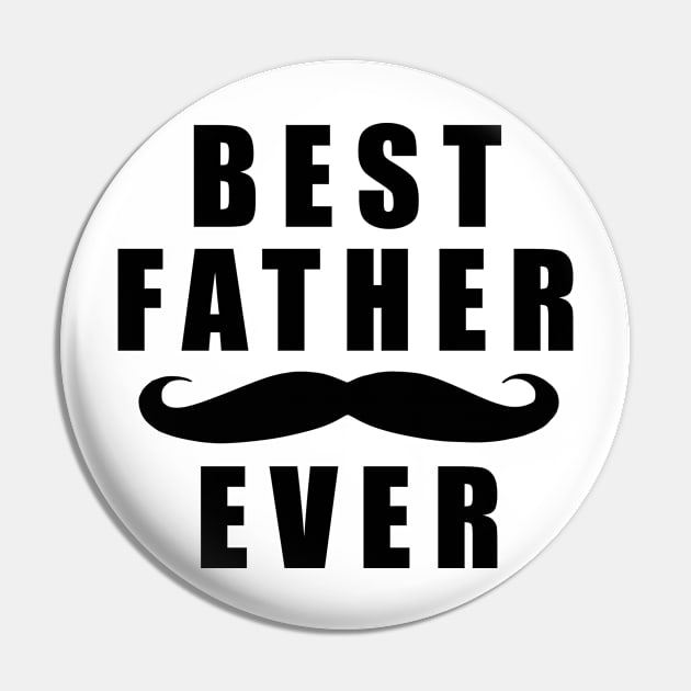 Best Father Ever Father Day Pin by karascom