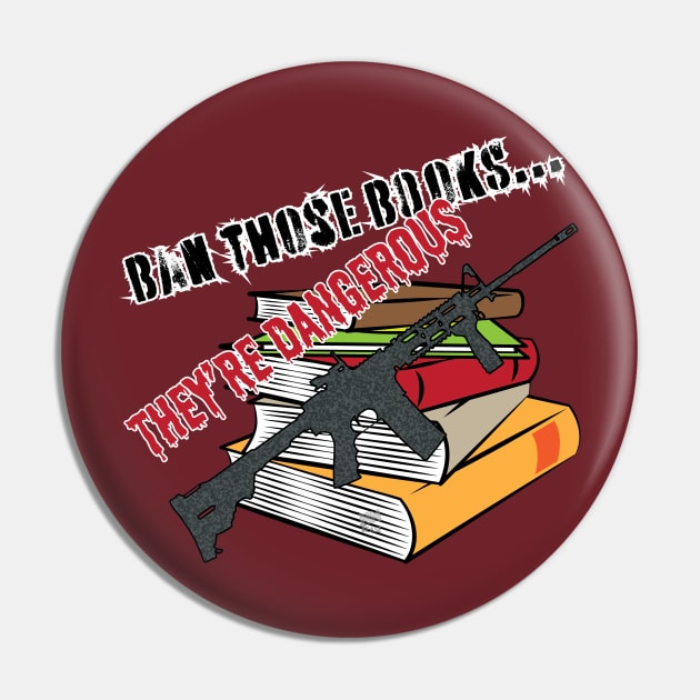 Ban the Books Pin by NN Tease