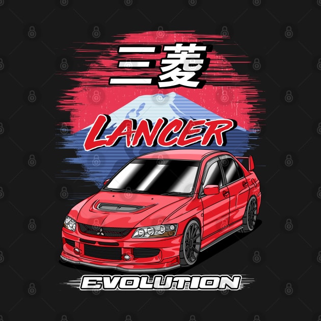 JDM Lancer Evolution 8 by Guyvit