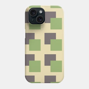 Background illustration geometric, square. Decorative design pattern camouflage Phone Case