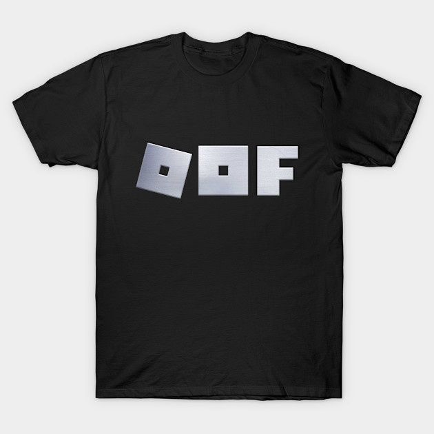 Roblox Logo Game Oof Single Line Metal Texture Gamer Roblox T Shirt Teepublic - roblox logo game oof single line metal texture gamer roblox mask teepublic