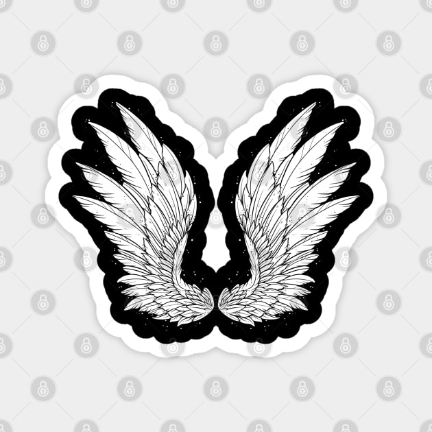 Angel Wings Magnet by Juliet & Gin