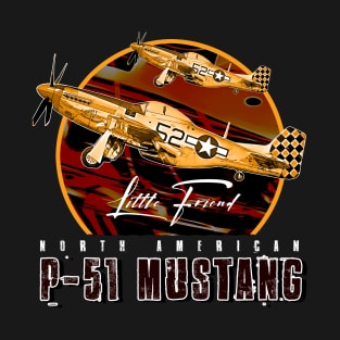 P51 Mustang USAF Fighter Plane T-Shirt