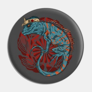 Shirei kan iguana Pin