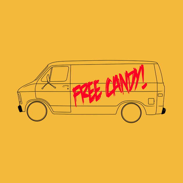 Free Candy Van by ExtraGoodSauce
