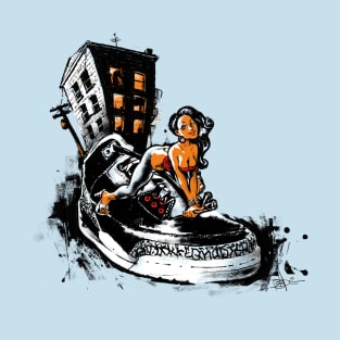 The Old Woman Who Lived in a Shoe T-Shirt