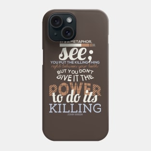 It's A Metaphor Phone Case