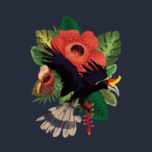 Rhinoceros Hornbill T-Shirt