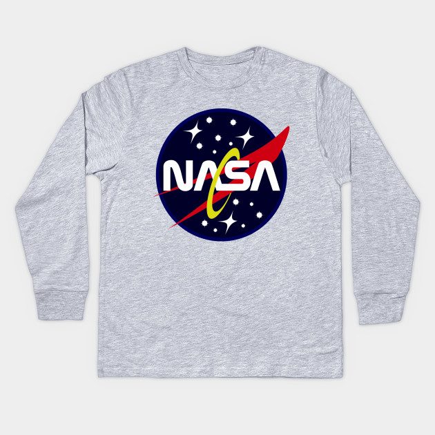 Nasa Rainbow Insignia Logo Printing Shirt Nasa Logo Kids Long Sleeve T Shirt Teepublic