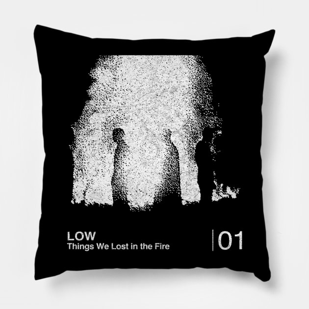 Low / Minimalist Graphic Artwork Design Pillow by saudade