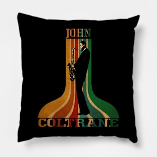 john coltrane Pillow