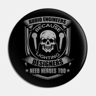 Audio Engineers Pin