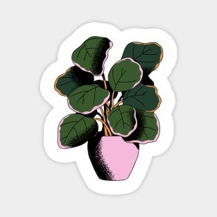 Cute Potted Plant Magnet