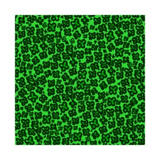 Shamrock Shaped Leopard Print for Saint Patrick's Day T-Shirt