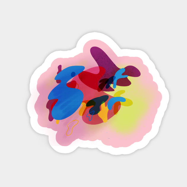 Abstract Colorful - Colorful - Sticker