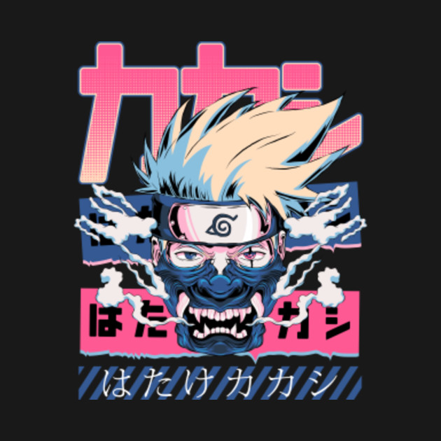 Oni Mask Anime - Kakashi - T-Shirt