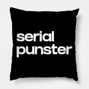 Serial punster Pillow