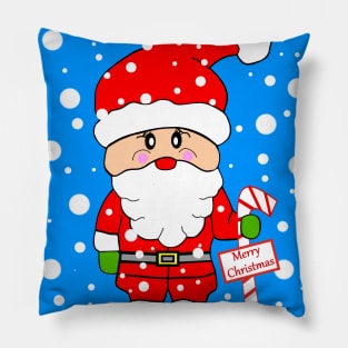 FUNNY Santa Claus Christmas Pillow