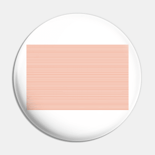 Thin Orange Stripes Pin