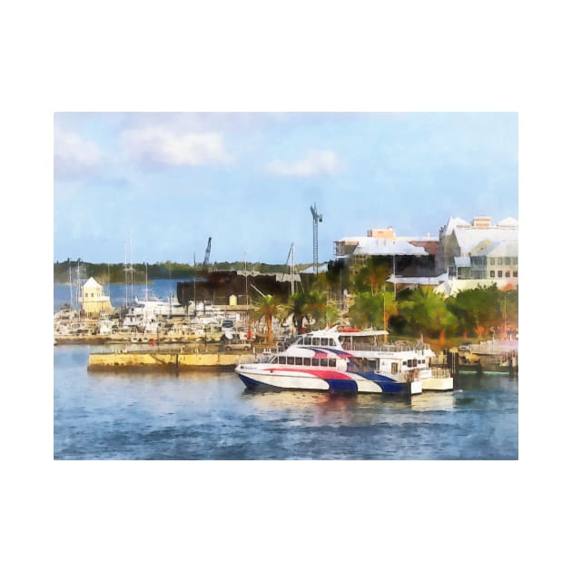 Bermuda - Dock at King's Wharf by SusanSavad