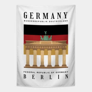 make a journey to Germany Tapestry