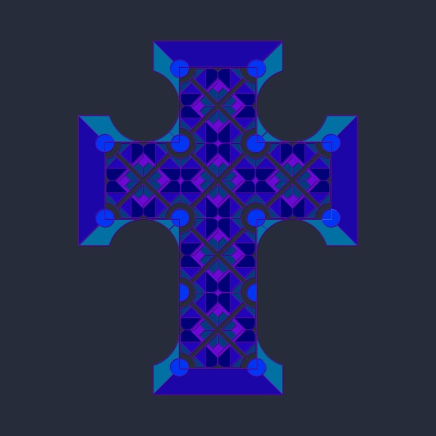 Colorful Cross by razorcitywriter