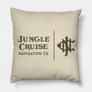 Jungle Cruise - Brown Pillow