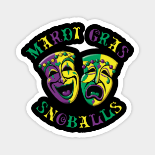 mardi gras 2023 Magnet