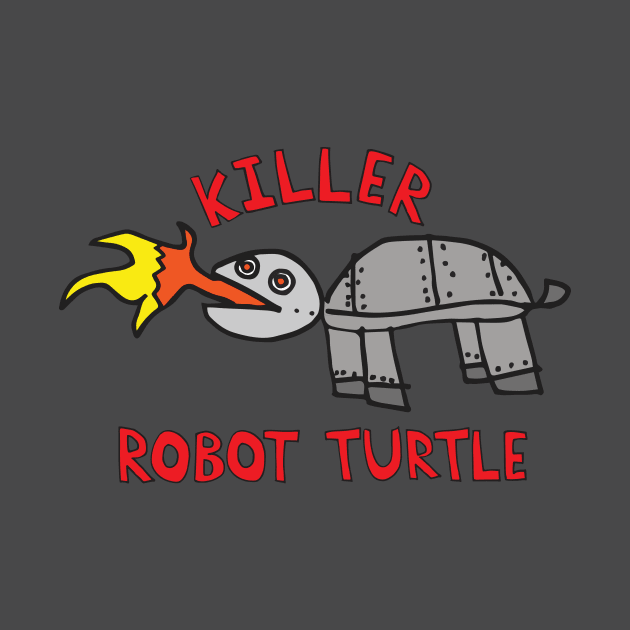 Killer Robot Turtle by Little Tiny Spark