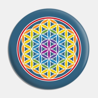 Flower of Life Pin