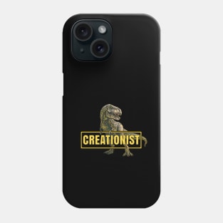 Creationist T-Rex Dinosaur Phone Case