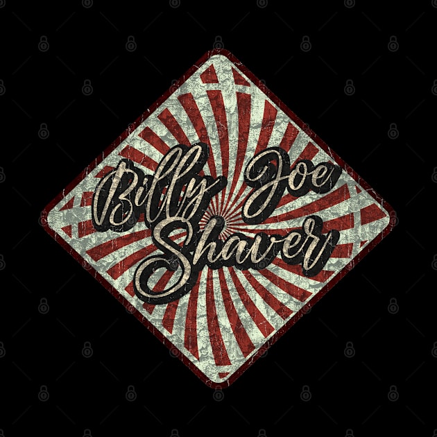 Billy Joe Shaver vintage design on top by agusantypo