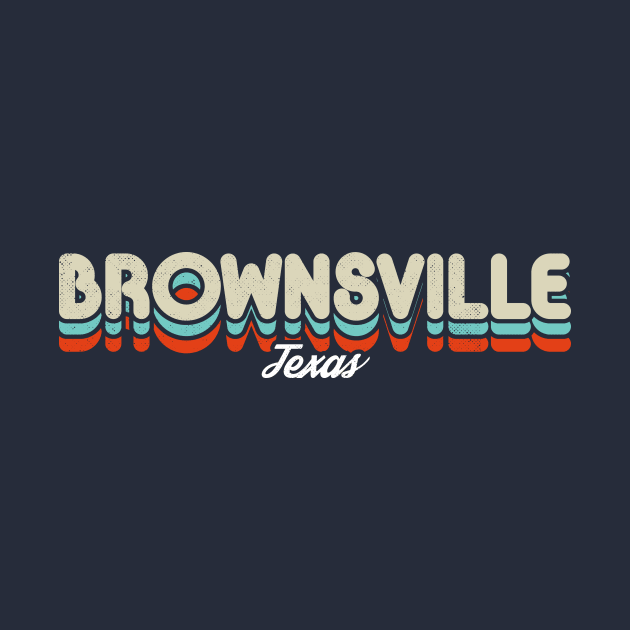 Retro Brownsville Texas by rojakdesigns