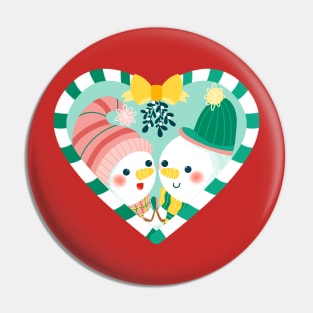 Winter love Pin