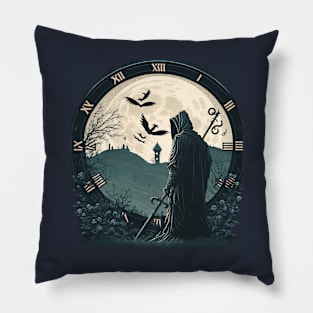 Grim Timekeeper Pillow