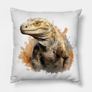 komodo dragon Pillow