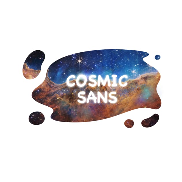 Cosmic Sans by klimon