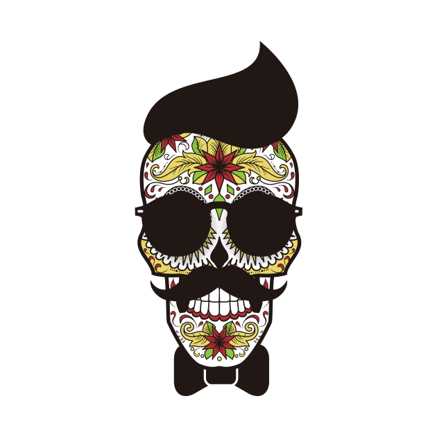 Calavera Skull V by Designious