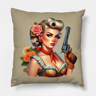 Prairie Bombshell Pillow