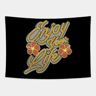 enjoy the little things in life Tapestry